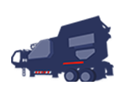 Mobile crushing plant